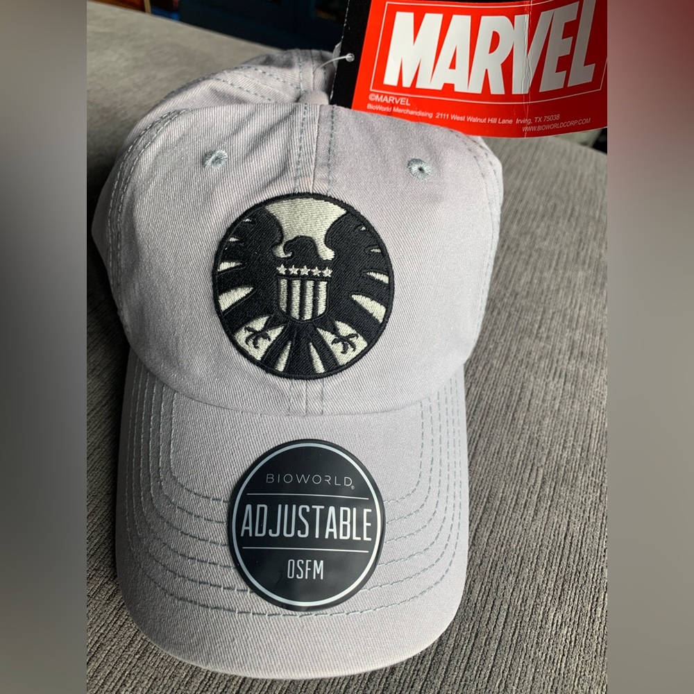 CAPTAIN MARVEL / Carol Danvers SHIELD logo hat